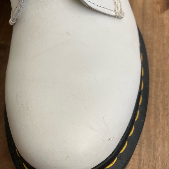 Dr. Martens white leather boots - Picture 8 of 10